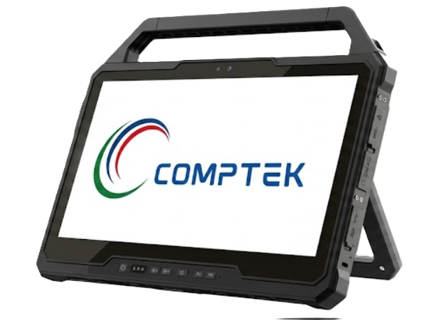 13.3 Inch Panel PC Rear View
