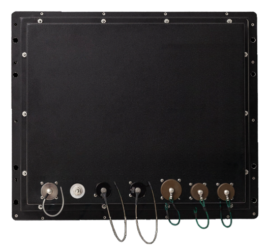 19 Inch Rugged PC Rear View