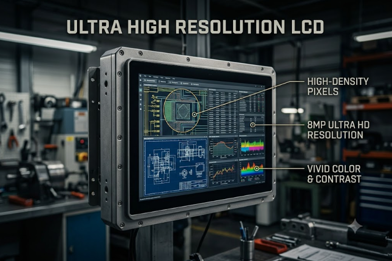 Ultra High Resolution LCD