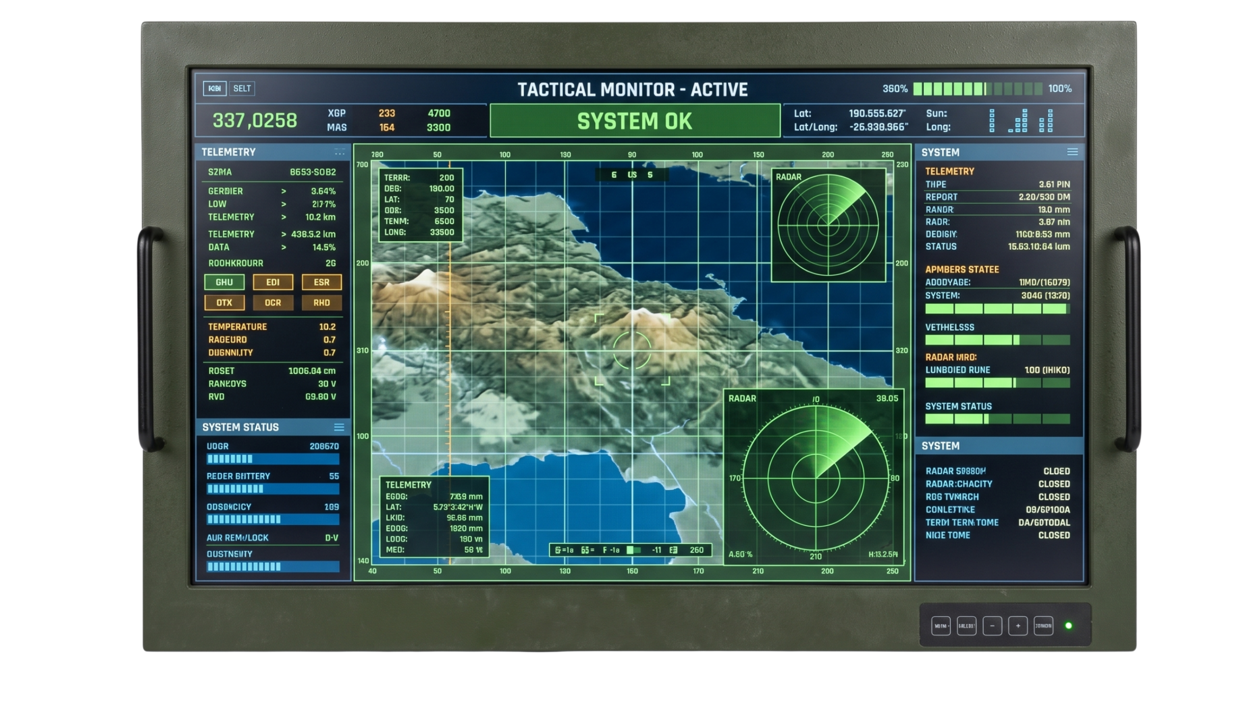 Rugged Monitor LCD