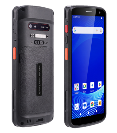 6 Inch Rugged Smartphone Front and Rear View