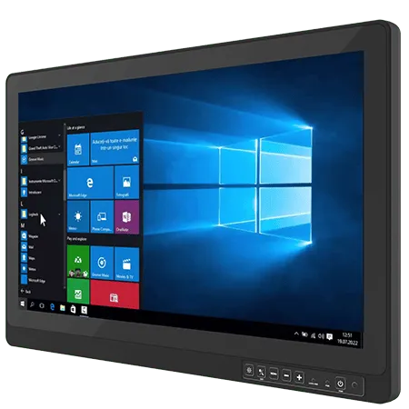 21.5 Inch Full IP67 Panel PC Front View