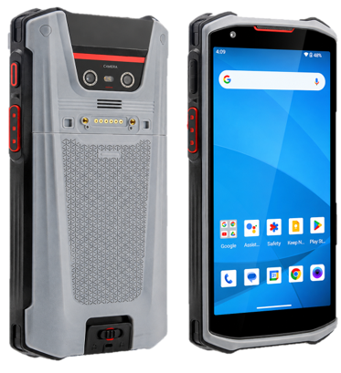 5.5 Inch Rugged Smartphone Front and Rear View