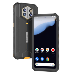 6.78 Inch Rugged Smartphone Front and Rear View